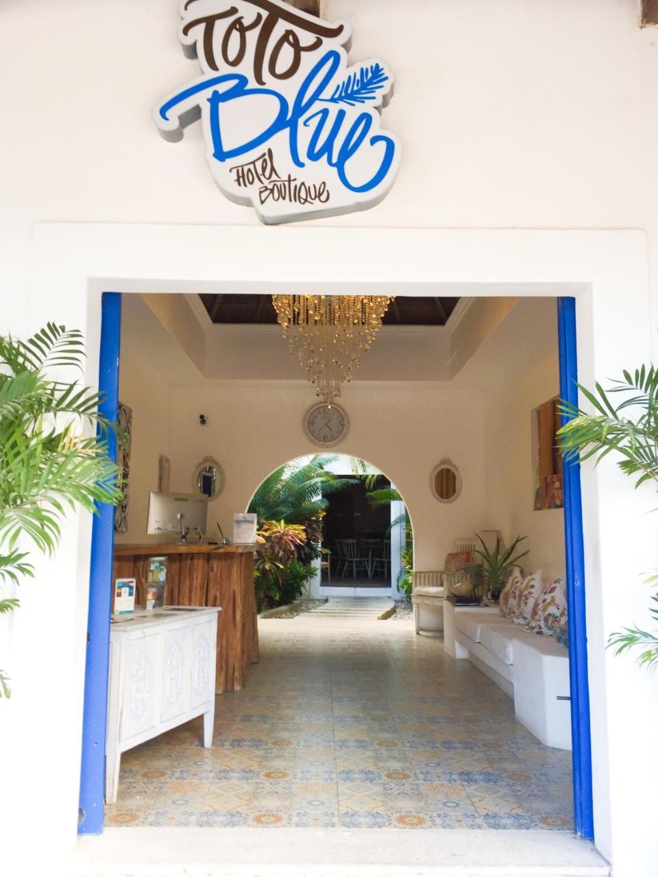 Toto Blue Hotel Boutique バカラル エクステリア 写真